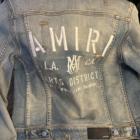 Amiri Authentic Denim Jacket NWT - Picture 10 of 10